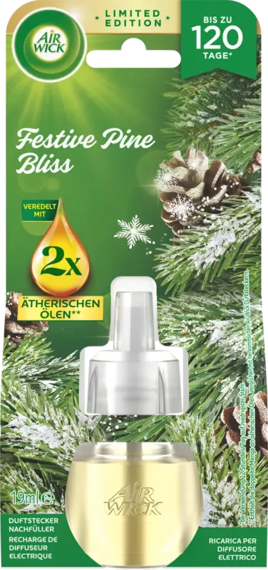 AirWick Lufterfrischer Duftstecker Festive Pine Bliss Nachfüllpack