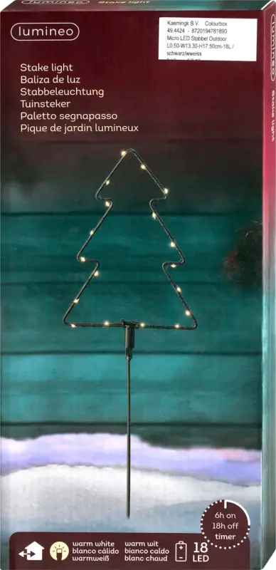 Dekorieren & Einrichten LED Metall-Stabbeleuchtung Micro, Outdoor, Baum