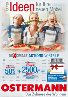 Ostermann - Möbel Ostermann: Neue Möbel wirken Wunder. ab 25.10.2025 gültig | Seite: 13 | Produkte: Geschirrspüler, Küche, Backofen, Kuchen