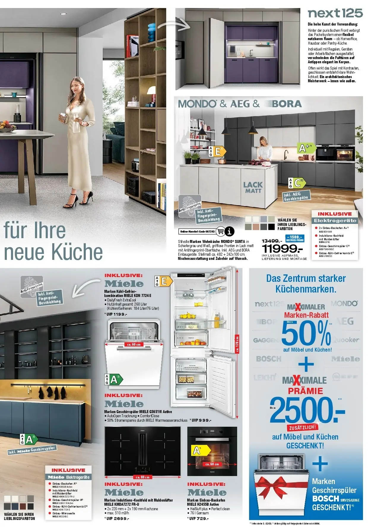Ostermann - Möbel Ostermann: Neue Möbel wirken Wunder. (ab 24.10.2025) zum Blättern | Seite: 13 | Produkte: Spiel, AEG, Mikrowelle, Geschirrspüler