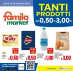 Famila Market TANTI PRODOTTI DA 0,50 a 3,00€ - al 28.10.2025
