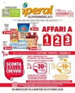 Iperal Affari a 1,2,3 € - al 28.10.2025