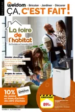 Weldom La foire de l’habitat - au 11.11.2025