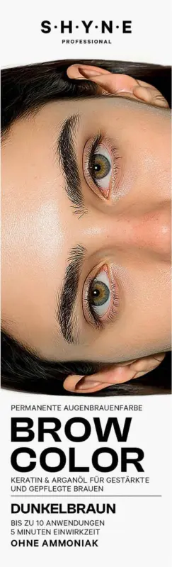 SHYNE Professional Augenbrauenfarbe Brow Color Dunkelbraun
