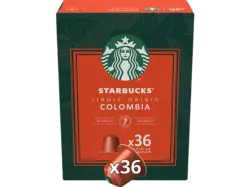 Starbucks Colombia Kaffeekapsel, 36 St&uuml;ck, Kompatibles System: Nespresso