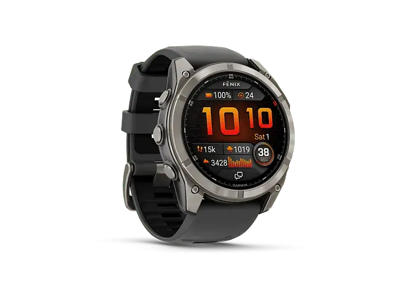 Garmin fenix&reg; 8 Pro Amoled, 51mm, Sapphire Graphit/Schwarz Titan; Smartwatch