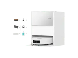 Dreame Aqua10 Ultra Roller Complete Saug- und Wischroboter (Weiß, Laufzeit: 4.5 h)