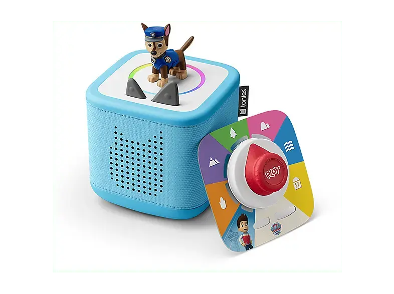 tonies Toniebox 2 Starter Set Play Himmelblau inkl. Paw Patrol Chase Figur