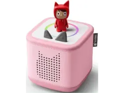 tonies Toniebox 2 Starter Set Rosa inkl. Kreativ-Tonie Figur; Starterset Lernspielzeug