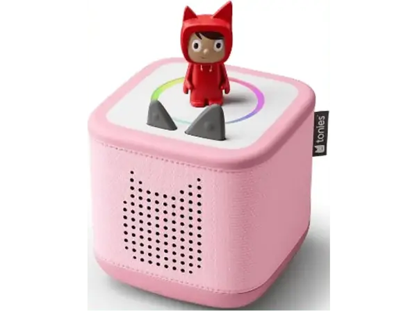 tonies Toniebox 2 Starter Set Rosa inkl. Kreativ-Tonie Figur; Starterset Lernspielzeug