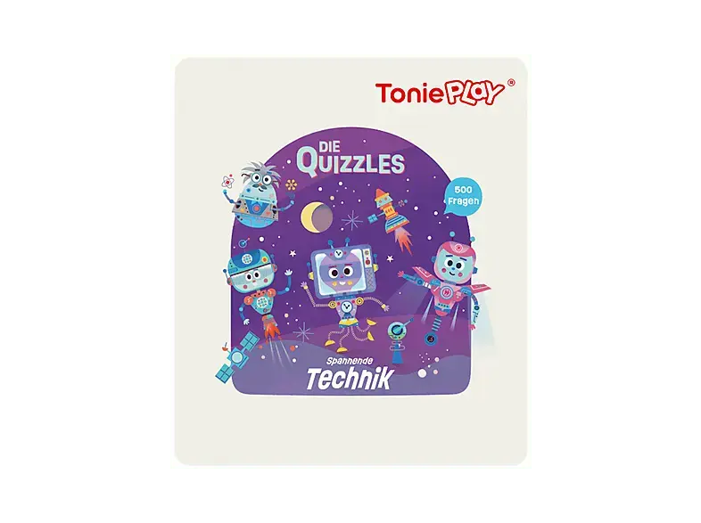 tonies Play S - Die Quizzles 2: Spannende Technik; Tonie Play