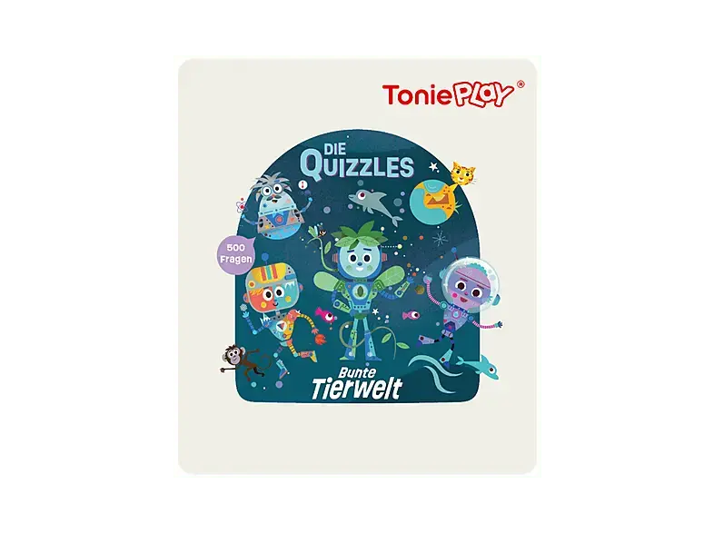 tonies Play S - Die Quizzles 1: Bunte Tierwelt; Tonie Play