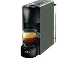 Krups XN 110B Essenza Mini Nespresso-Maschine Grau