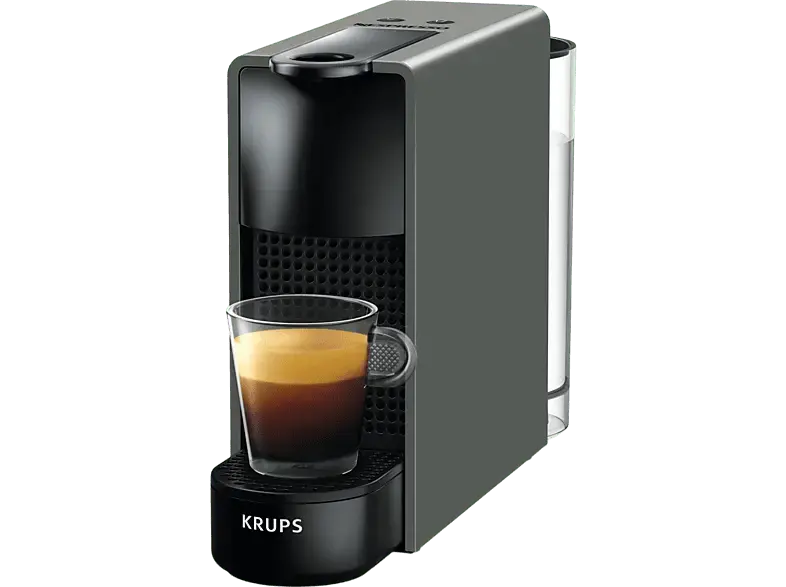 Krups XN 110B Essenza Mini Nespresso-Maschine Grau