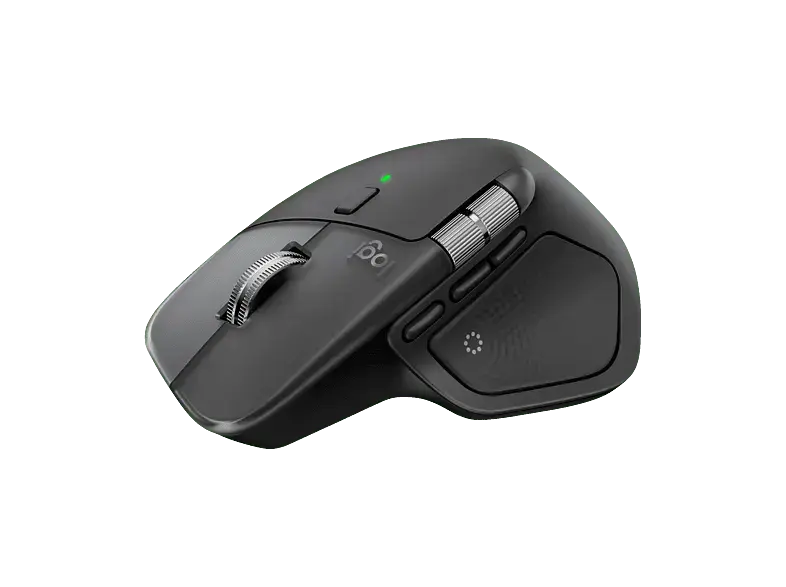 LOGITECH MX Master 4 kabellose Performance Maus f&uuml;r Mac, Bluetooth, Schwarz; kabellose Maus