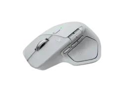 LOGITECH MX Master 4 Kabellose Performance Maus, Bluetooth, Hellgrau; kabellose Maus