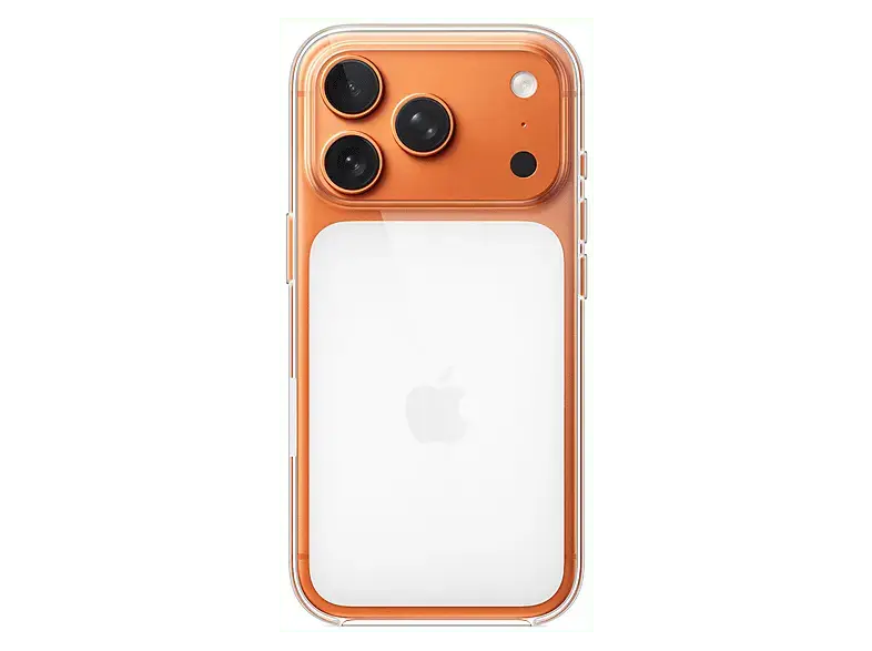 Apple Clear Case mit MagSafe Backcover, f&uuml;r Apple iPhone 17 Pro, Transparent; Schutzh&uuml;lle