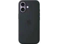 Apple Silikon Case mit MagSafe, Backcover, f&uuml;r Apple iPhone 17, Schwarz; Schutzh&uuml;lle