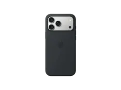 Apple Silikon Case mit MagSafe, Backcover, f&uuml;r Apple iPhone 17 Pro Max, Schwarz; Schutzh&uuml;lle