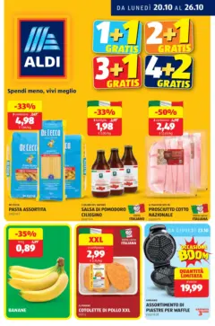Anteprima del volantino Aldi - Questa settimana da ALDI... valido a partire dal 19.10.2025
