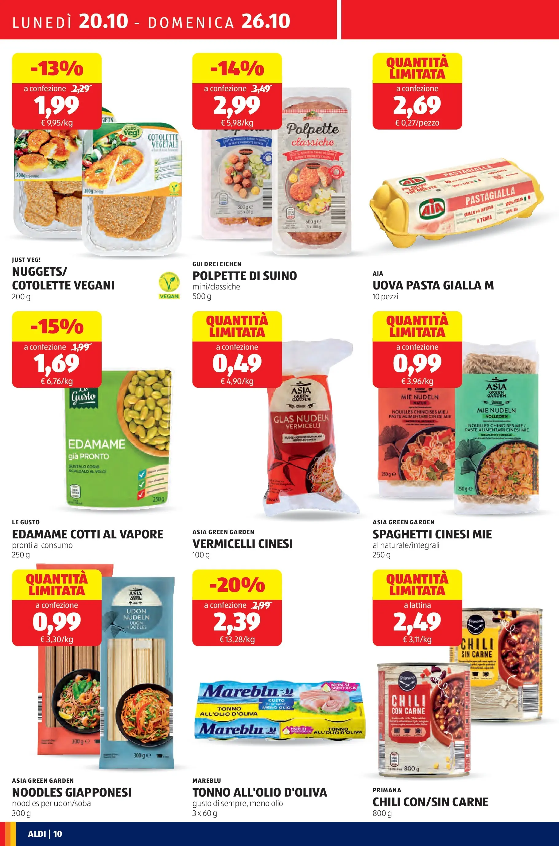 Nuovo Aldi - Questa settimana da ALDI... dal 19/10/2025 > offerte anteprima 🛍️ | Pagina: 10 | Prodotti: Uova, Olio, Polpette, Terra
