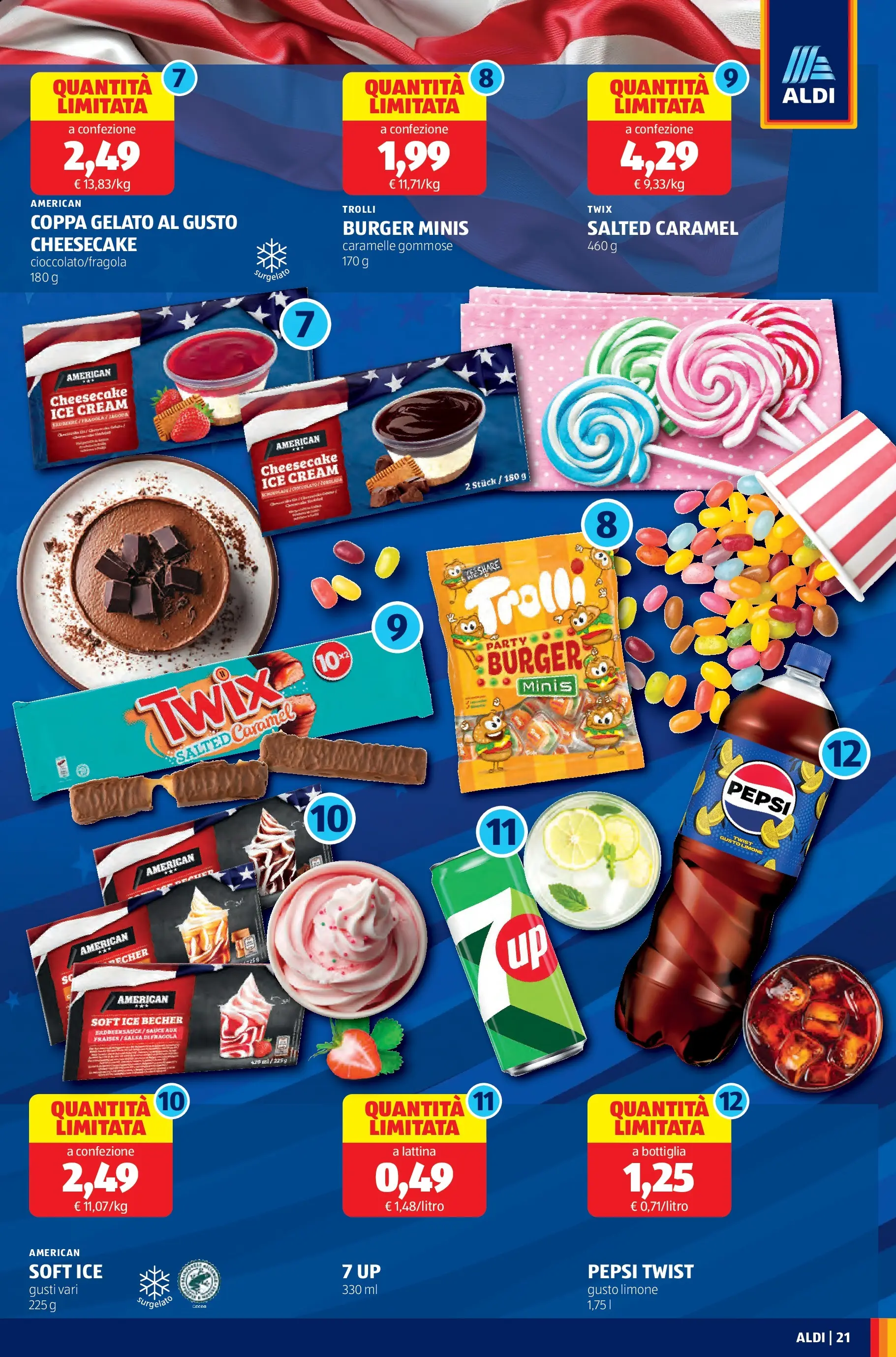 Nuovo Aldi - Questa settimana da ALDI... dal 19/10/2025 > offerte anteprima 🛍️ | Pagina: 21 | Prodotti: Caramelle, Gelato, Salsa, Limone