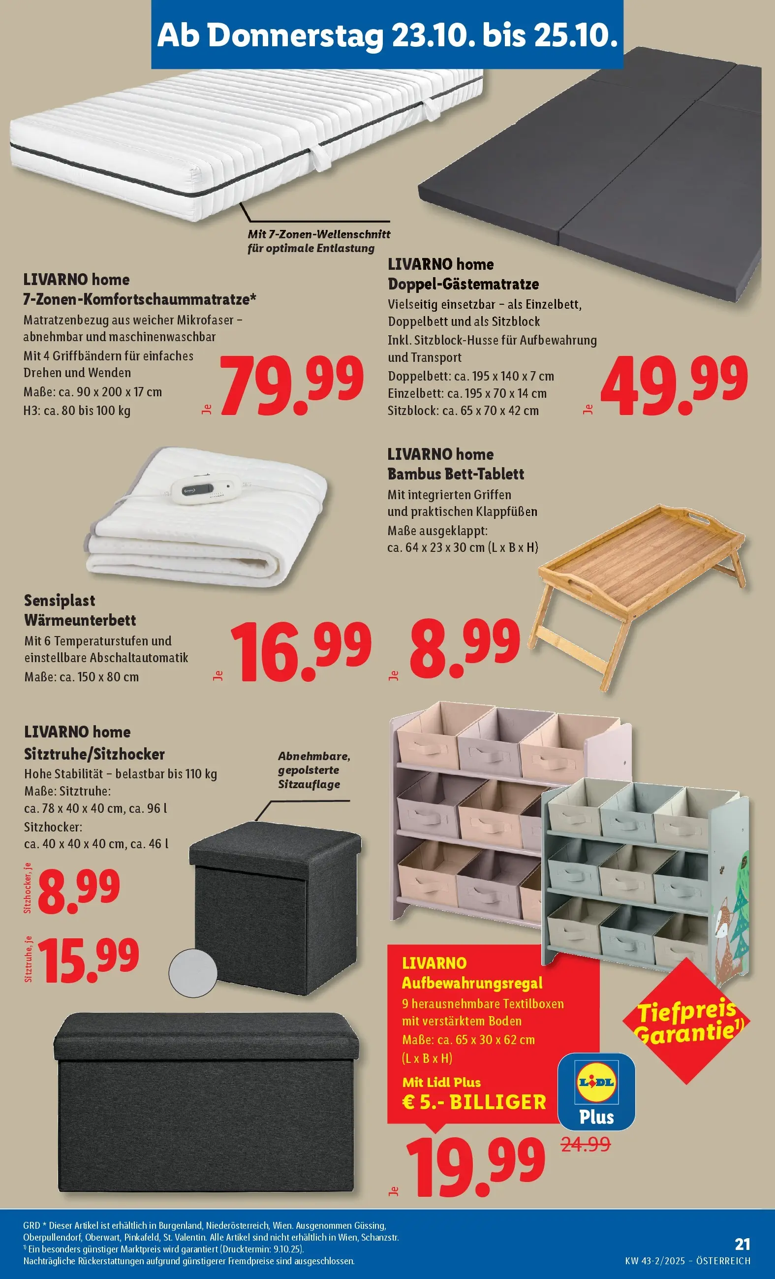 Lidl Flugblatt - Wien, Langenzersdorf, Zwettl ab 23.10.2025 - Angebote ab donnerstag | Seite: 27