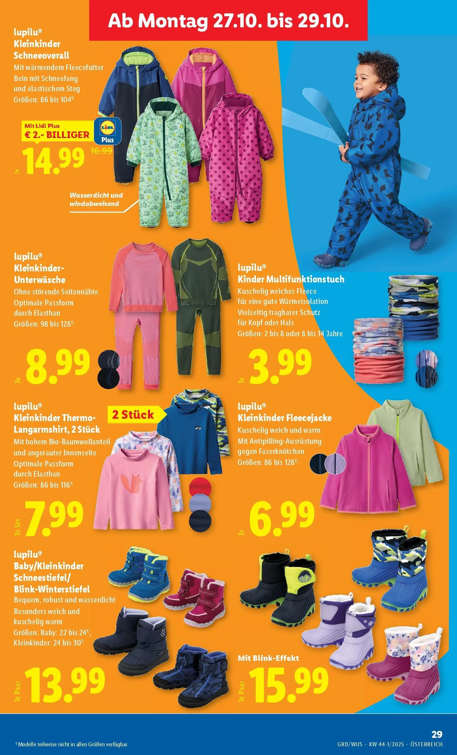 Lidl Flugblatt - Wien, Langenzersdorf, Zwettl ab 23.10.2025 - Angebote ab donnerstag | Seite: 35 | Produkte: Unterwäsche