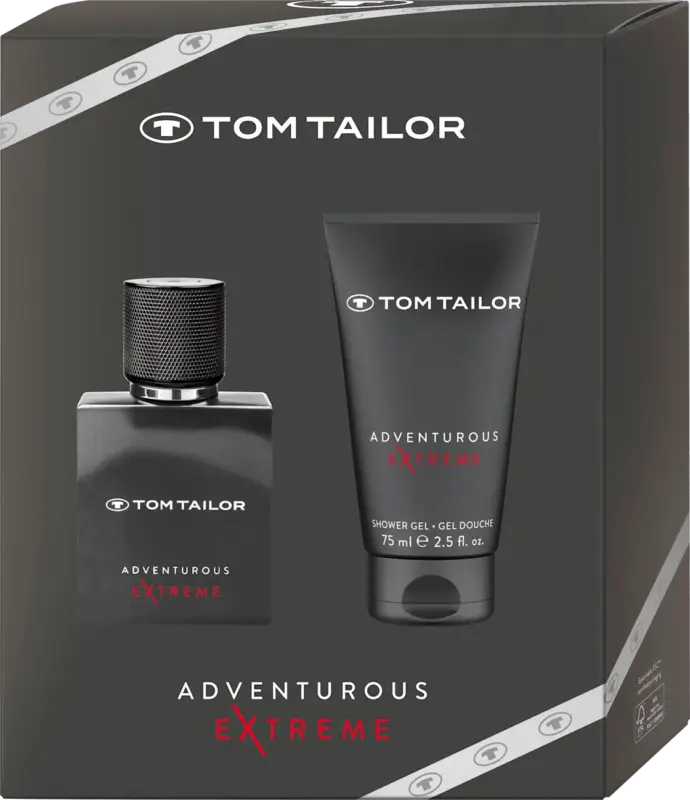 TOM TAILOR Geschenkset Adventurous Extreme Eau de Toilette 2tlg