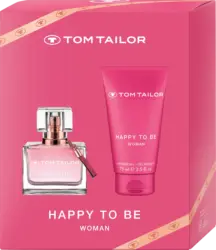 TOM TAILOR Geschenkset Happy to be Eau de Parfum 2tlg