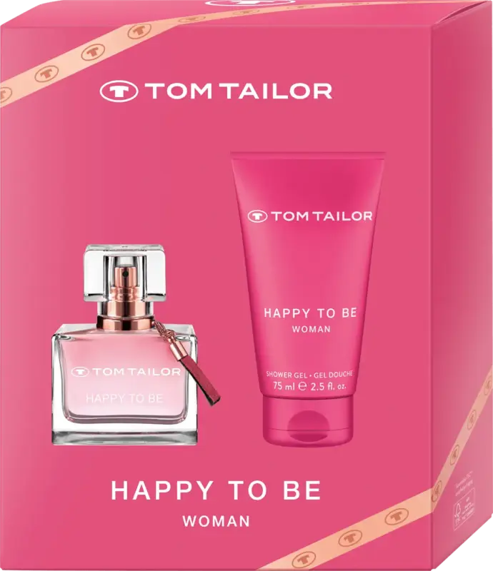 TOM TAILOR Geschenkset Happy to be Eau de Parfum 2tlg