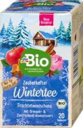 dmBio Früchtetee "Zauberhafter Wintertee" (20 Beutel)