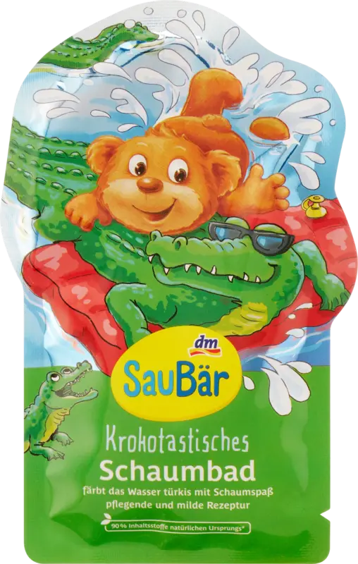 SauBär Schaumbad Krokotastisch