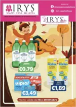 Irys Promo valide dal 16 al 29 ottobre - al 29.10.2025