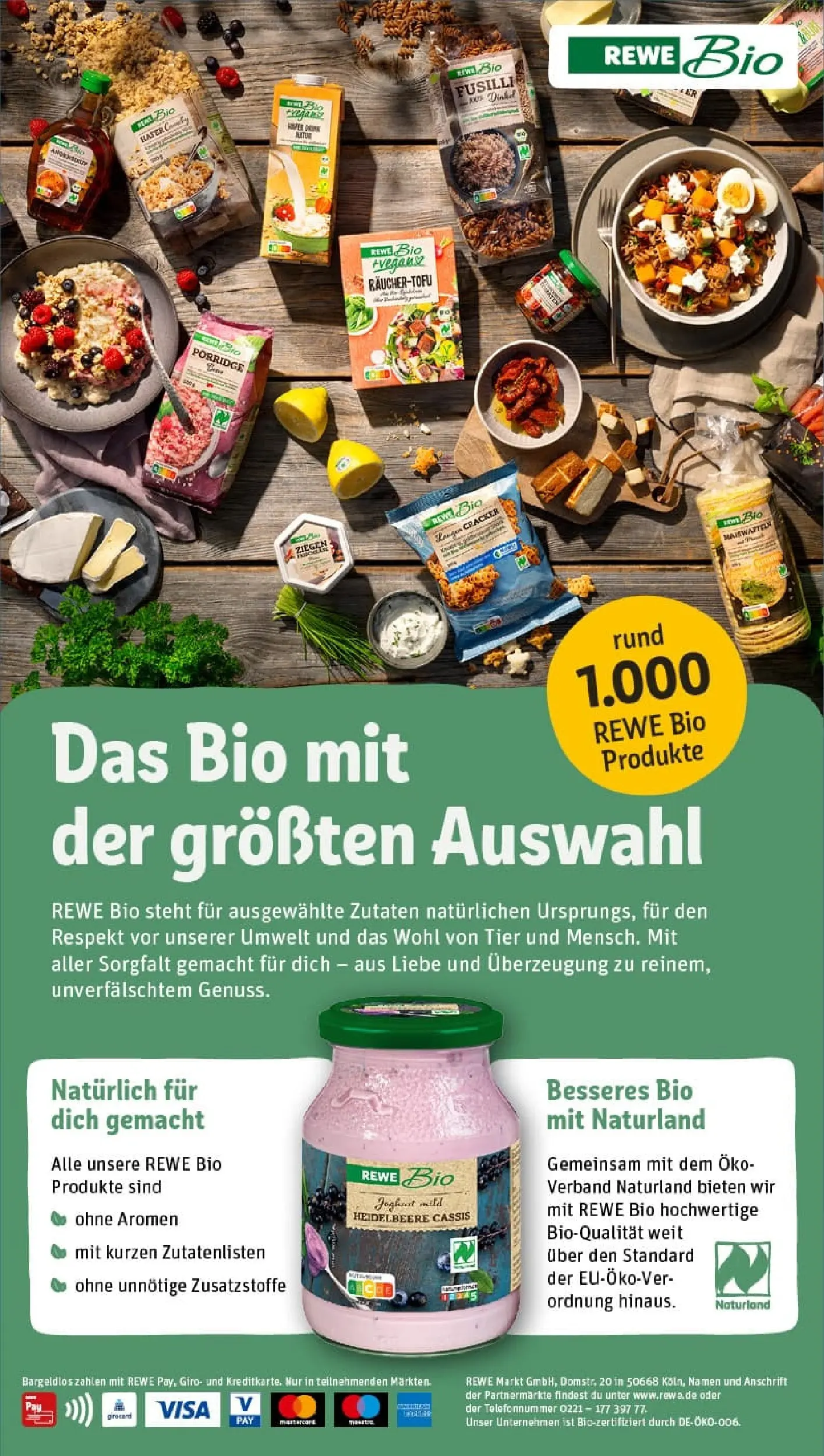 REWE Prospekt ab 19.10.2025 zum Blättern » Angebote | Seite: 30 | Produkte: Joghurt, Pasta