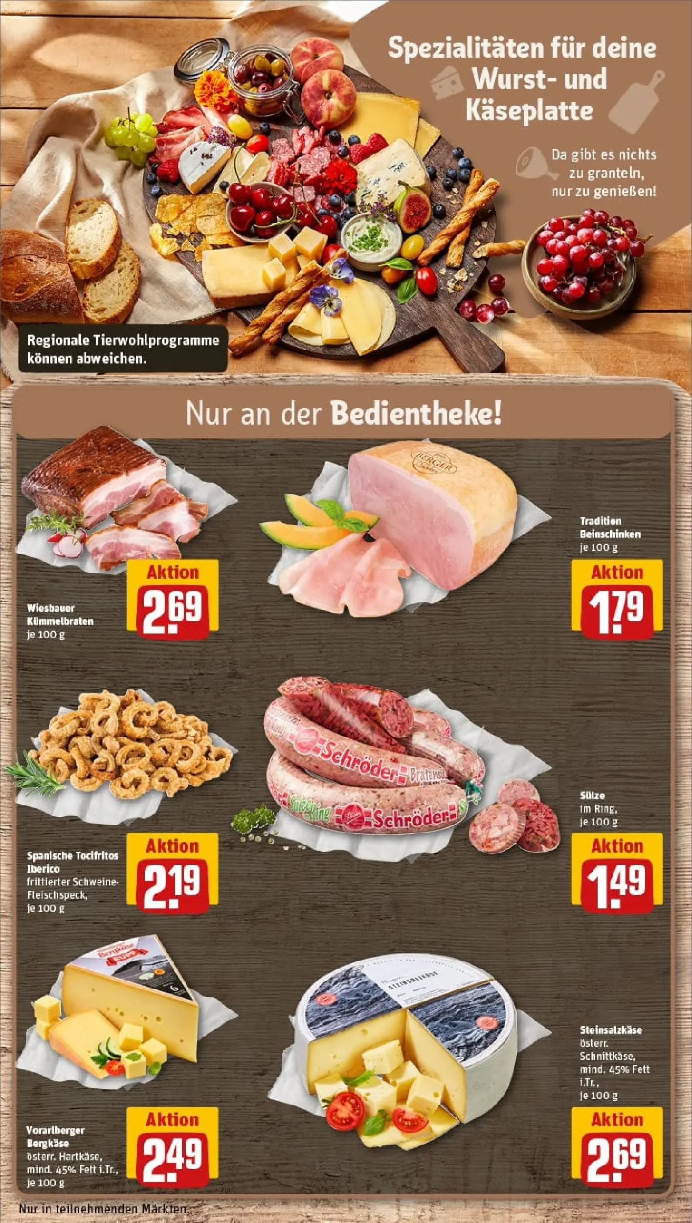 REWE Prospekt ab 19.10.2025 zum Blättern » Angebote | Seite: 13 | Produkte: Wurst