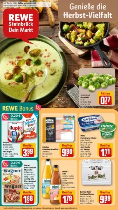 Rewe prospekt Berlin / Hohenschönhausen	 ab 19.10.2025 gültig