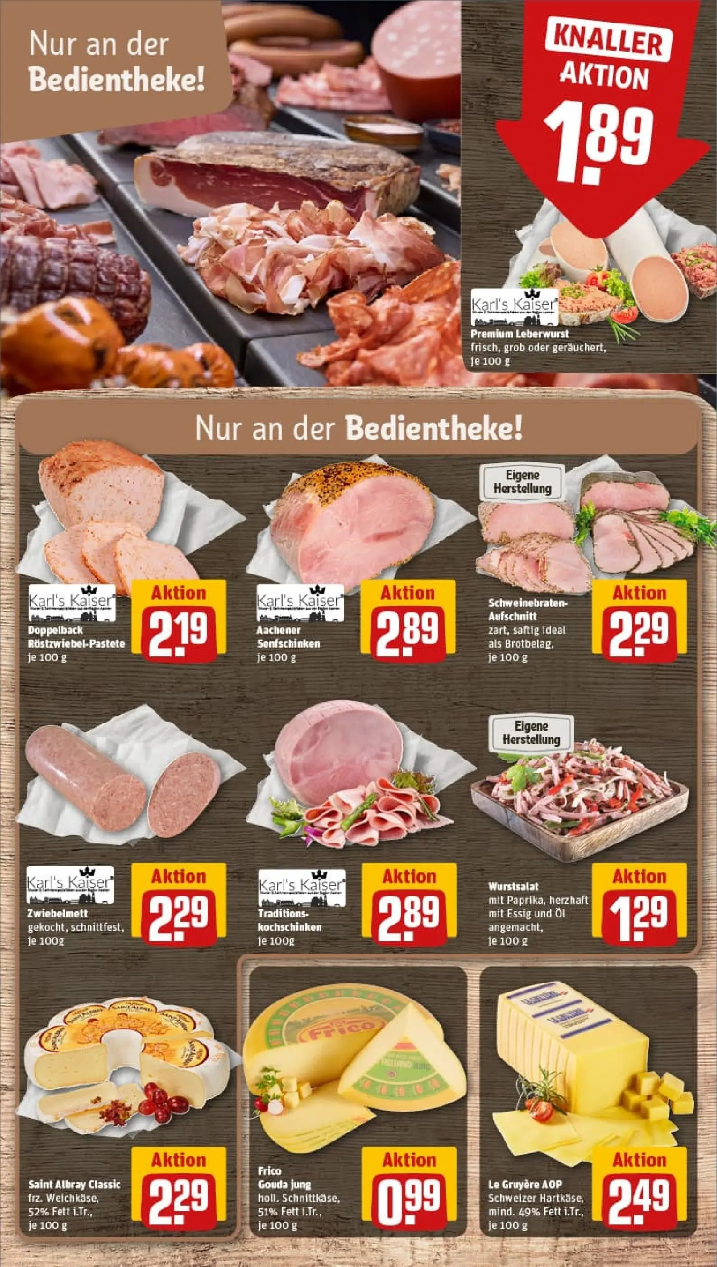 REWE Prospekt ab 19.10.2025 zum Blättern » Angebote | Seite: 11 | Produkte: Öl, Essig, Gouda