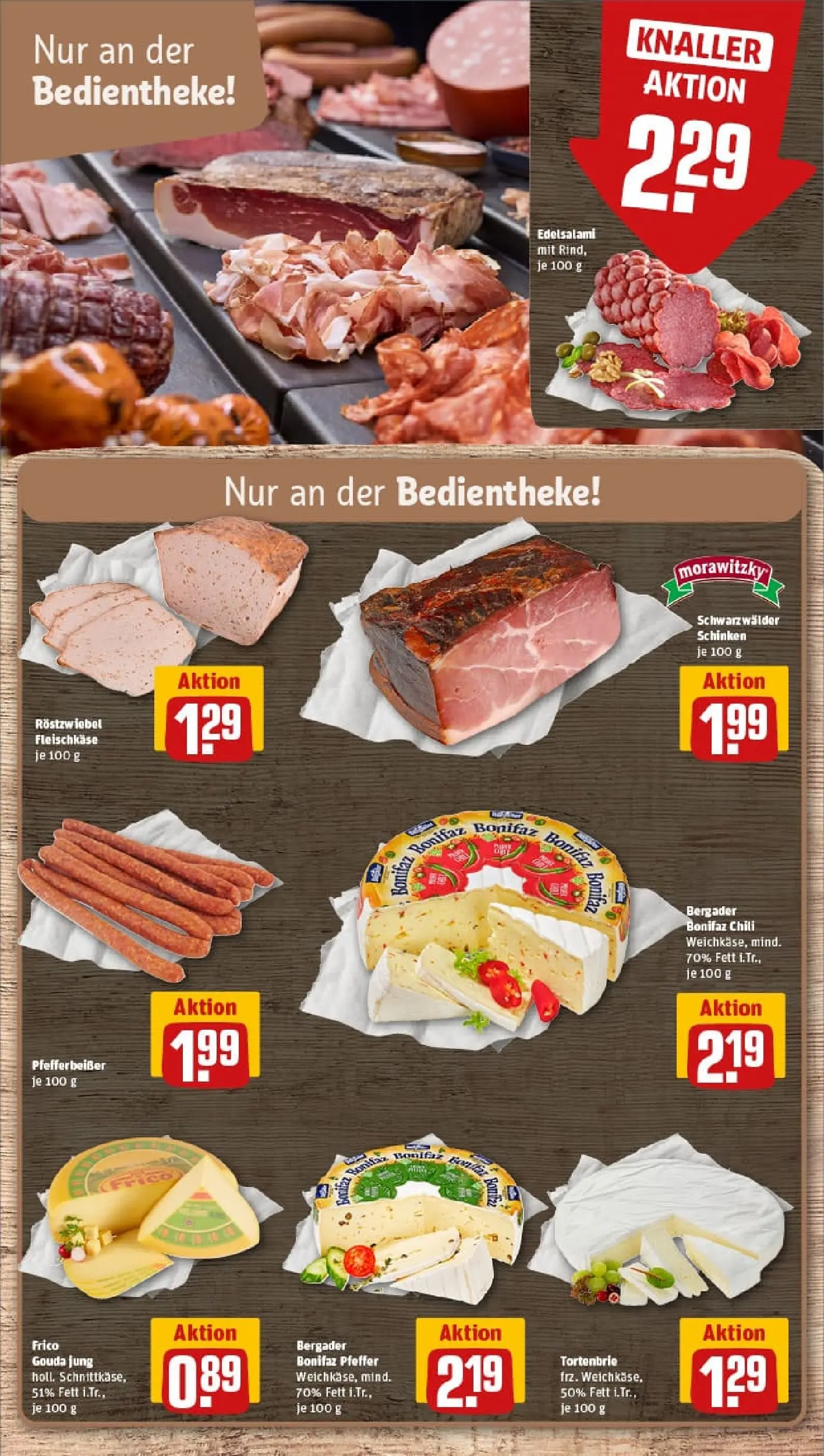 REWE Prospekt ab 19.10.2025 zum Blättern » Angebote | Seite: 11 | Produkte: Pfeffer, Chili, Schinken, Morawitzky