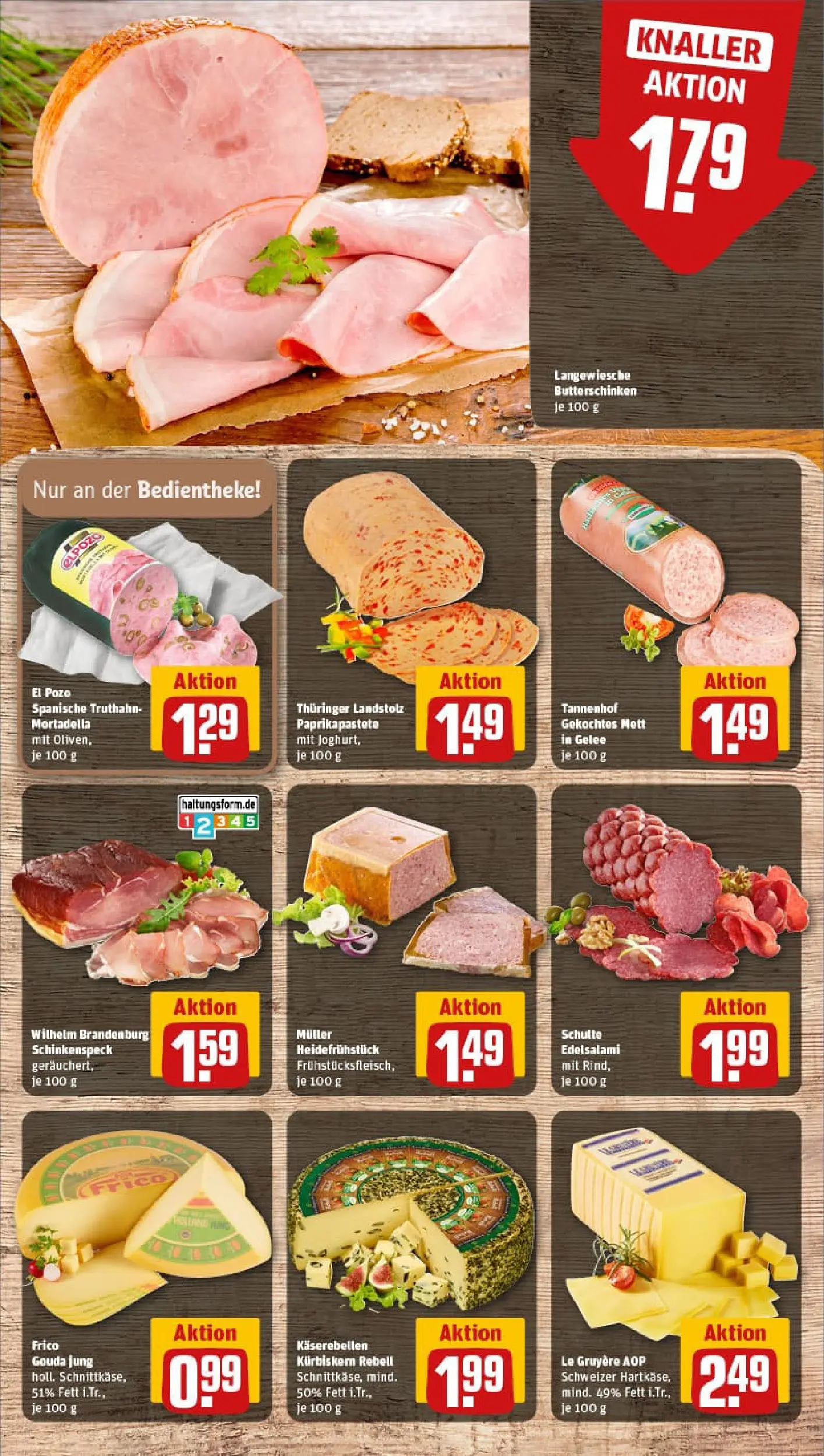 REWE Prospekt ab 19.10.2025 zum Blättern » Angebote | Seite: 11 | Produkte: Joghurt, Gouda, Paprika, Salami