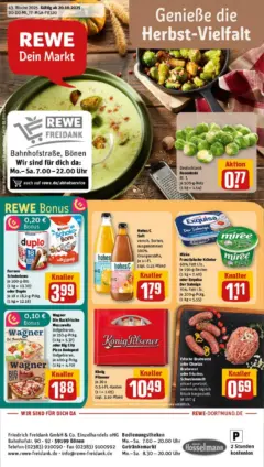 Rewe prospekt Bönen	 ab 19.10.2025 gültig