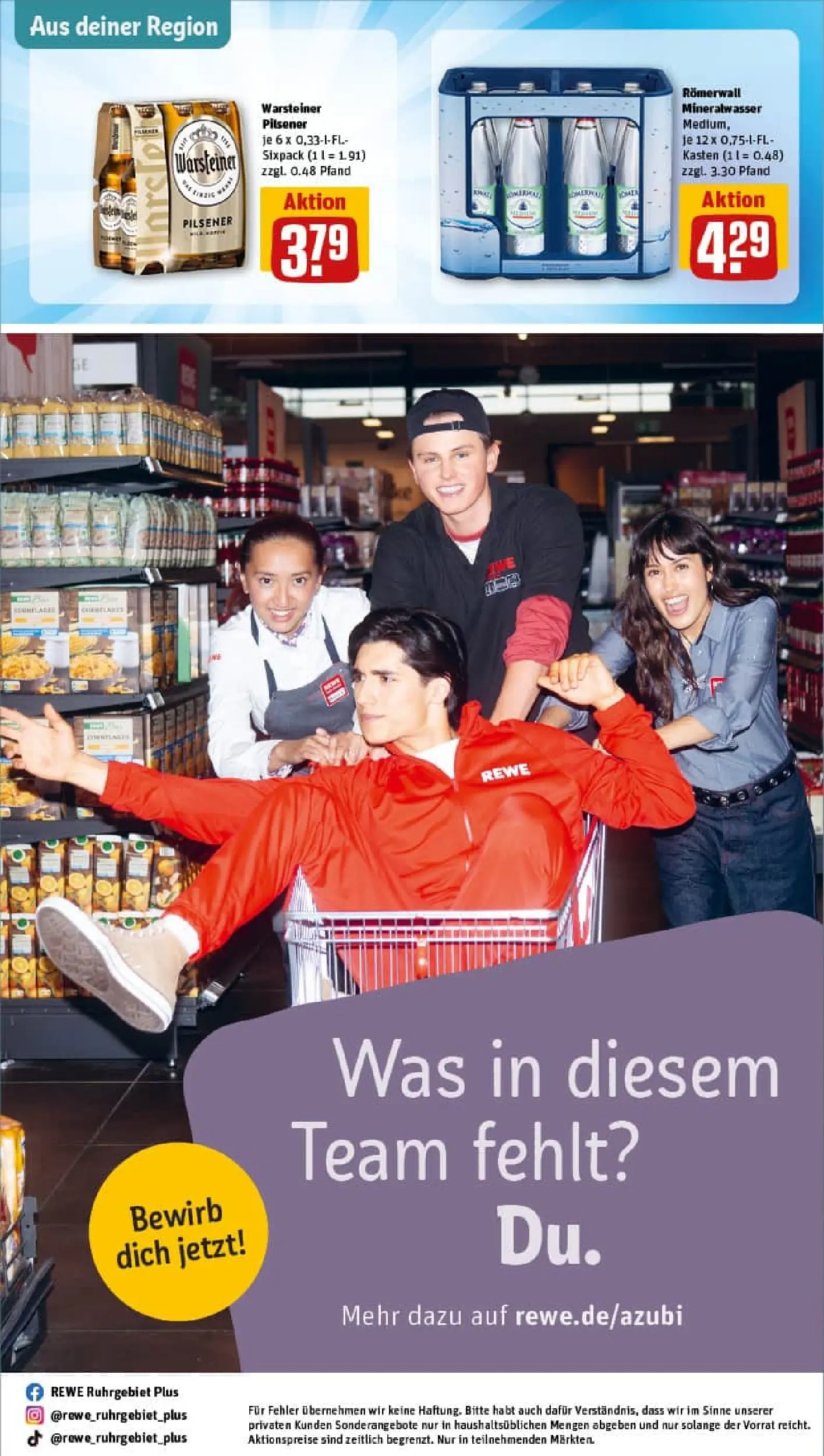 REWE Prospekt ab 19.10.2025 zum Blättern » Angebote | Seite: 33