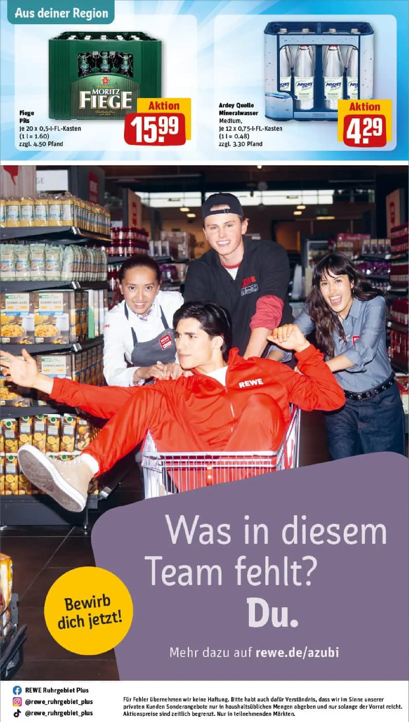 REWE Prospekt ab 19.10.2025 zum Blättern » Angebote | Seite: 33