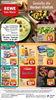 Rewe prospekt Bochum	 ab 19.10.2025 gültig