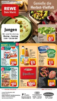 Rewe prospekt Erwitte	 ab 19.10.2025 gültig