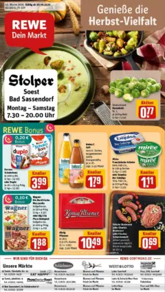 Rewe prospekt Soest	 ab 19.10.2025 gültig