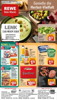 Rewe prospekt Essen	 ab 19.10.2025 gültig