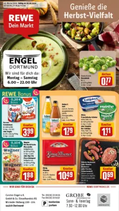 Rewe prospekt Dortmund	 ab 19.10.2025 gültig