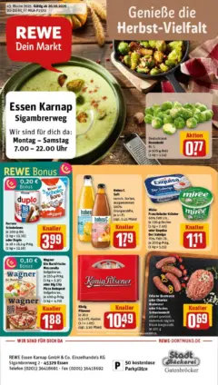 Rewe prospekt Essen	 ab 19.10.2025 gültig