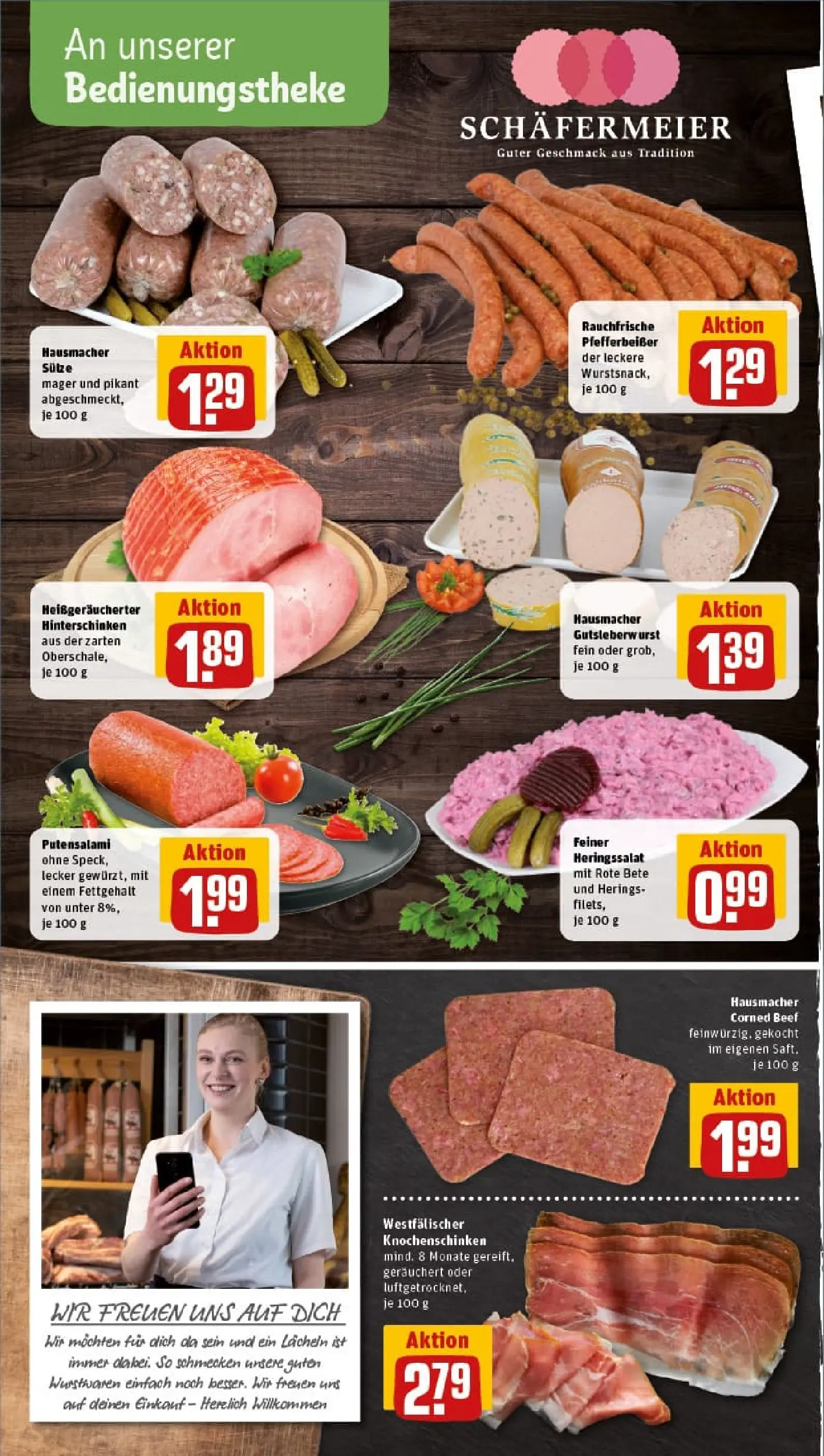 REWE Prospekt ab 19.10.2025 zum Blättern » Angebote | Seite: 10 | Produkte: Salami